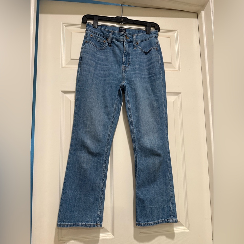 J. Crew Flare Crop Jeans 24P